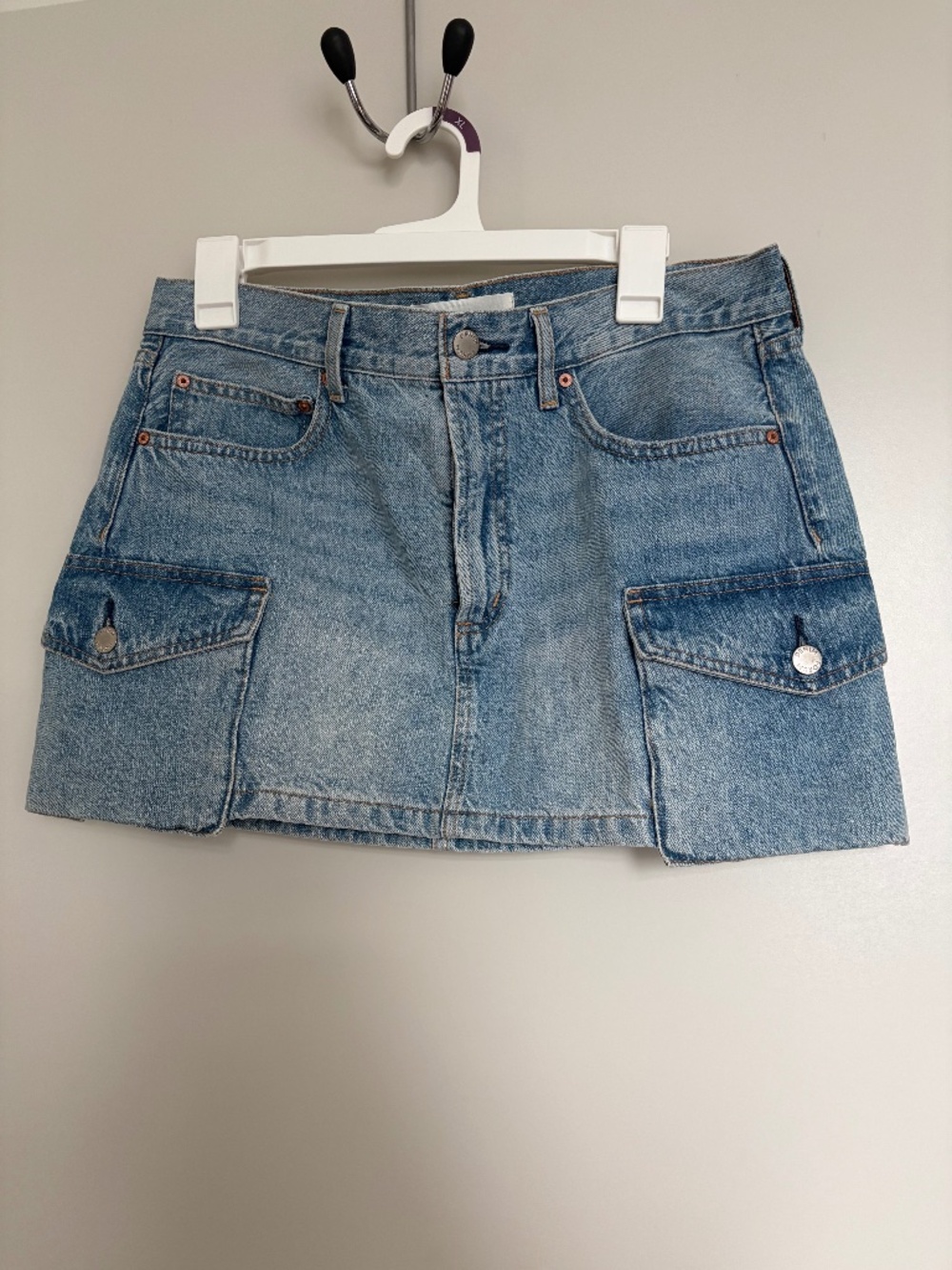 Denim Forum mini skirt